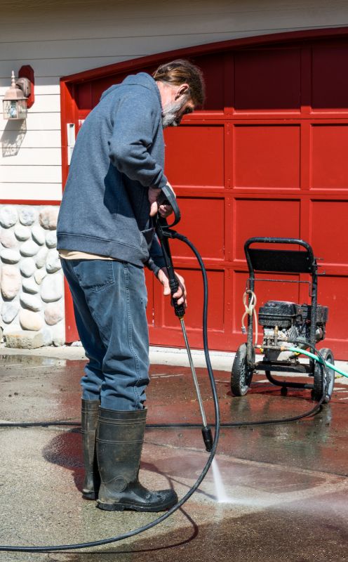 Garage Power Washing