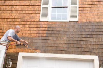 Log Home Exterior Cleaning