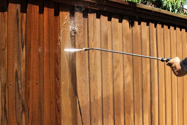 Fence Cleaning in Davenport