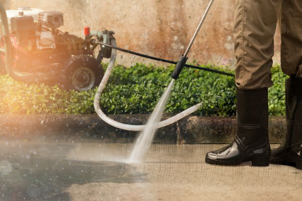 Concrete Washing in Davenport