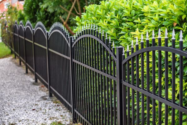 Iron Fence Pressure Washing in Davenport