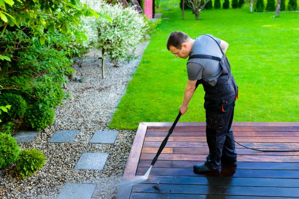 Terrace Washing in Davenport