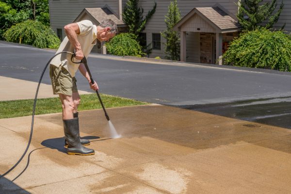 Concrete Dirt Removal in Davenport